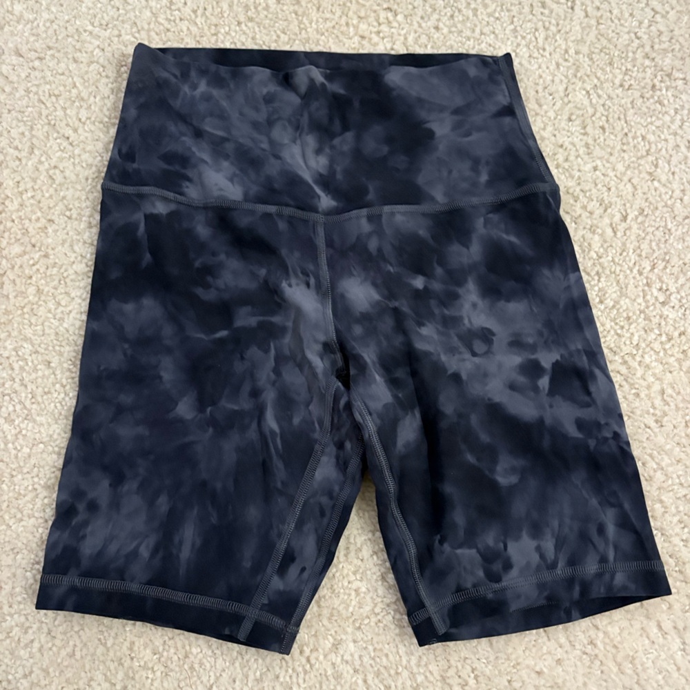 Lululemon Align Short Diamond Dye Pitch Grey Graphite Grey 8” - Picture 6 of 8